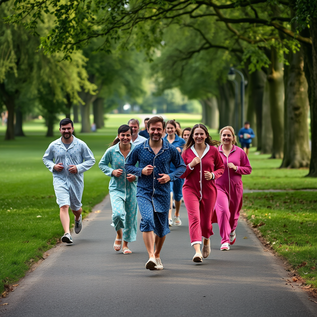 Watch out for runners wearing pyjamas in this Bradford park tomorrow